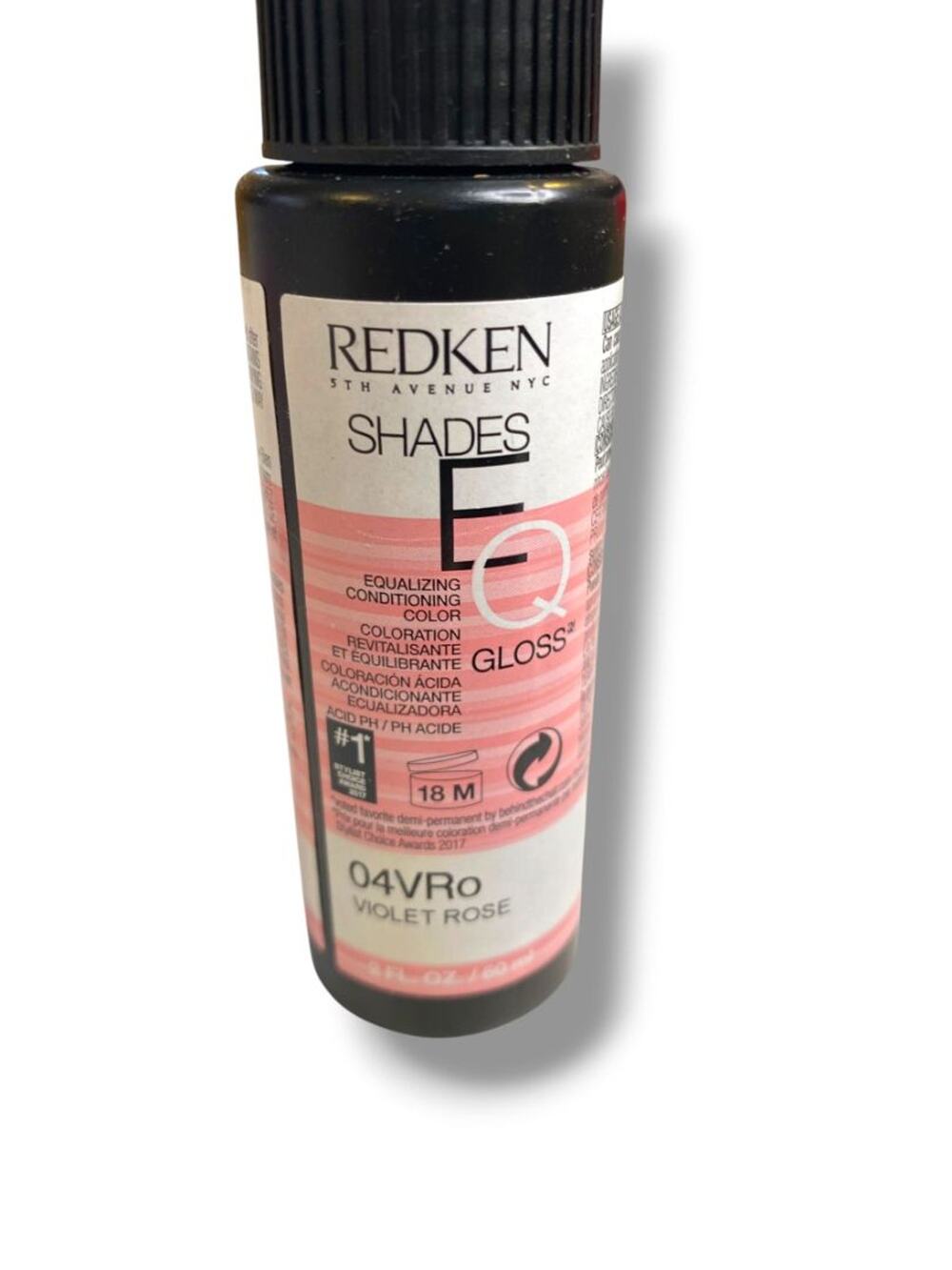 Redken New Shades EQ Gloss Equalizing Conditioner 04VRo Violet Rose 2oz